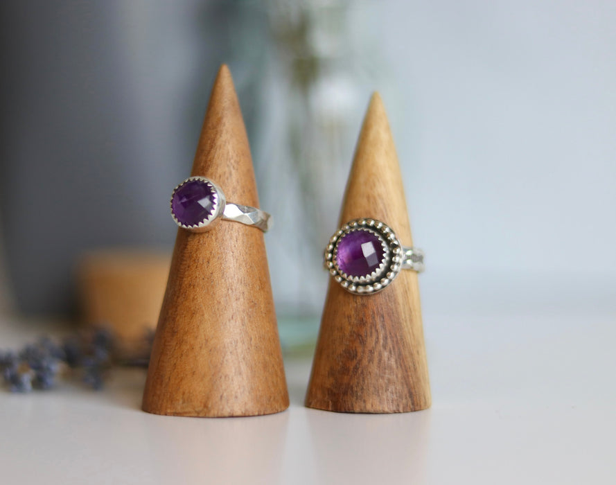 Amethyst Sterling Silver Ring